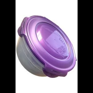 LocknLock 10-Pack Nestable Bowl & Square Storage Set Plumberry